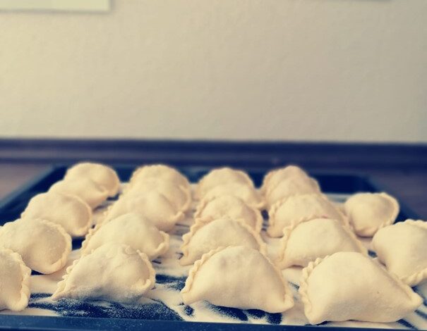 Krapfen mit Gailtaler Speck g.g.A. © cm