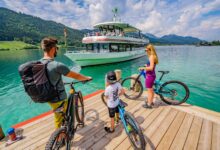 Bikeerlebnis mit Seeblick © weissensee.com Peter Maier