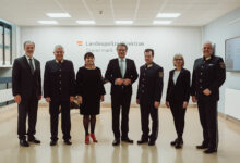 © LPD Stmk-Martinelli Steirische Polizeispitze samt Landespolitik