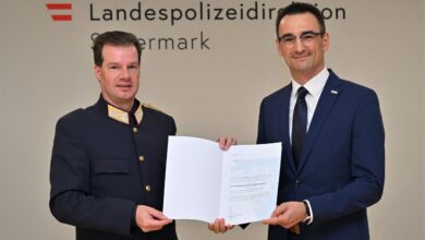 © Gimpel/LPD Stmk, honorarfrei abdruckbar.