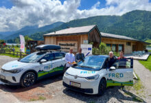zVg von links ein Teil der erfolgreichen LAC-Masters: Valentin Topitschnig, Corinna Dorfer, Hans-Joachim Imre © LAC Klagenfurt