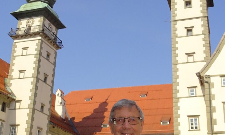Bundespräsident Michael Heinisch eröffnet die ÖWA. © Archiv und Museum der Stadt Villach