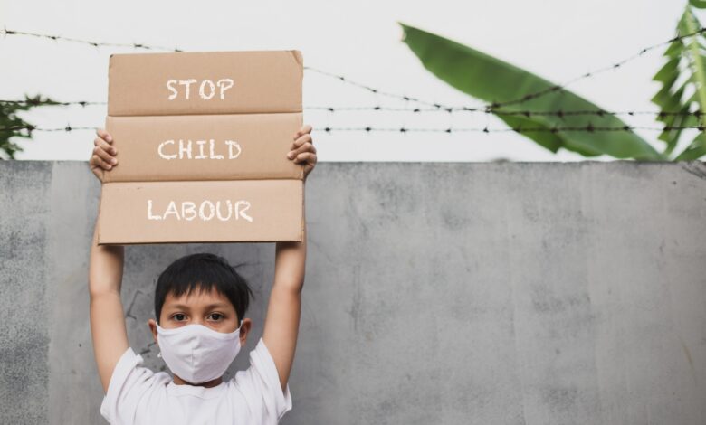 Stop Child Labour © Envato Elements