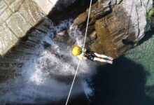 Wasserfall-Klettern mit Alpe Adria Sports © Business Network Günther Perje