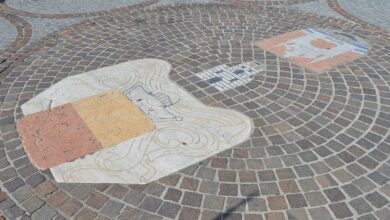 Das Flüchtlingslager Spittal in den frühen 1950er-Jahren. © Kärntner Landesarchiv