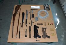 © Polizei Salzburg | BPK Zell am See Bild Waffen und Kriegsmaterial