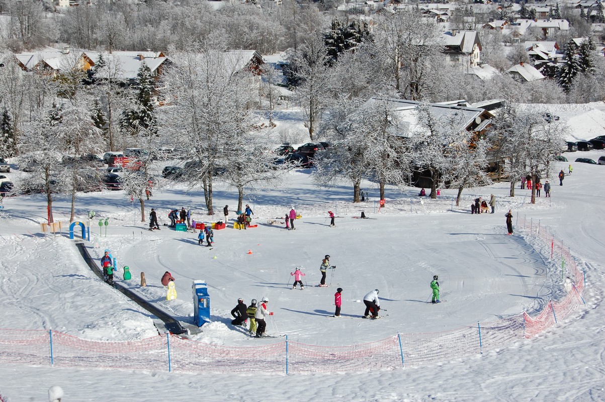 Weißbriach ist der perfekte Ort zum Skifahren lernen: übersichtlich, familienfreundlich und mit viel Platz. Ein echter Geheimtipp für Familien. © Petra Franz