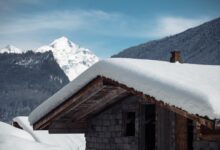 Schneebedecktes Dach © Envato Elements