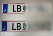 Gefälschte Kennzeichen ©LPD Stmk