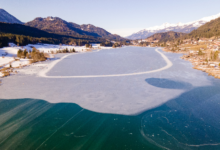 Natureislauffläche Weissensee freigegeben © NLW.at