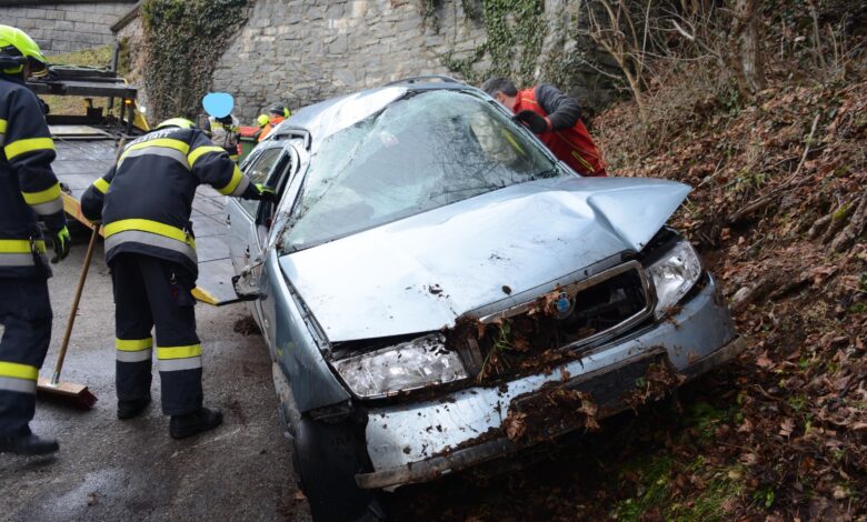 Unfall in Millstatt © LPD Kärnten