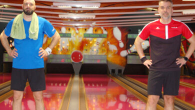 Roman Leitner mit 636 Kegel und David Machala mit 642 Kegel lieferten sich ein hochklassiges Duell ©KSK KlagenfurtMagdalensberg