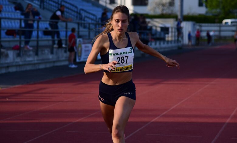 Maja Kropiunik siegte über 300m © Fotoquelle Martina Albel