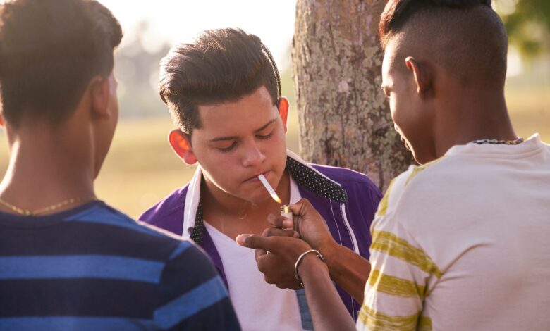 Schutz der Kinder vor dem Einfluss der Tabakindustrie © Envato Elements