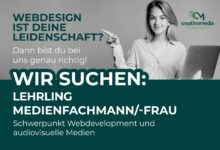 Lehrling Stellenausschreibung © creativomedia GmbH