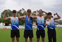 Villachs Staffelteam mit Zembaty, Graßl, Mayer und Liebhard © Martina Albel