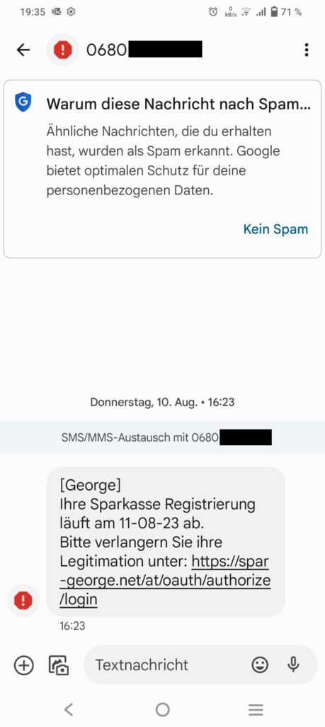 Ihre Registrierung läuft ab