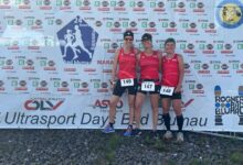 das LAC-Langstreckenteam von links: Nadin Kazianka, Andrea Herzog, Uli Striednig © LAC-Klagenfurt