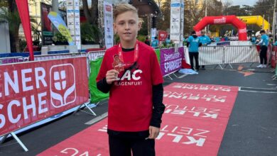 Matteo Cuoni Graz Juniormarathon 2024 © Cuoni