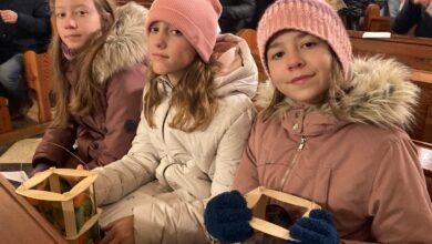 Foto/KK Markus Böhm von rechts: auch Lorena, Anja und Helena waren mit Begeisterung dabei.