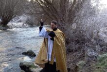 Segnung mit Weihwasser, Fotos/KK Günther Gasper