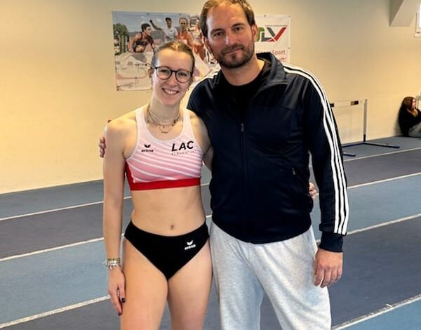 Foto: Thomas Miklau: Lorena Miklau mit Trainer Martin Zanner