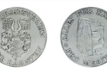 Ehrenmedaille des Geschichtsvereins für Kärnten © Geschichtsverein für Kärnten