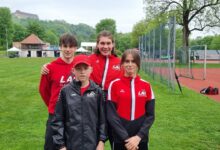 Foto/KK von links: Matthias Altenberger, Matteo Cuoni, Lukas Gasper, Vanessa Stessl