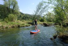 SUP am Fluss © Alpe Adria Sports