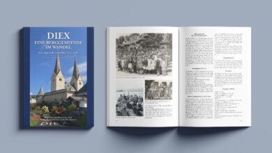 Die alte Volksschul-Chronik von Diex ist neu erschienen und wird am 23. Mai präsentiert. © Geschichtsverein