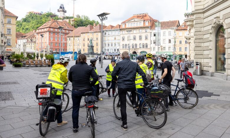 geführte Radtour (c) Graz Tourismus - Harry Schiffer