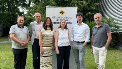 Dr. Gabriel, Dr. Burian, Sauer, Dr. Heibl, Dr. Rumpold, Dr. Krause © Krebshilfe OÖ