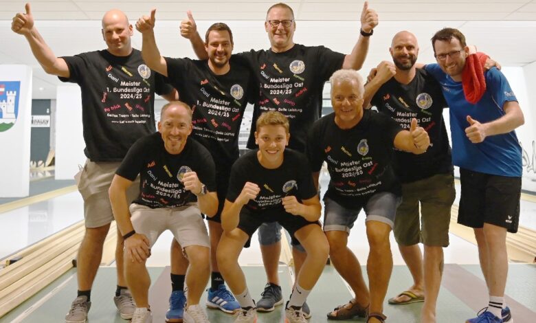 Von links: Andrej Lahovec, Dominik Konec, Daniel Waldhauser, Rafael Waldhauser (vorne), Werner Rössler, Adolf Pichler, Roman Leitner und Martin Oberrauner ©Werner Maurer
