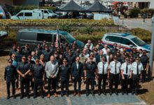 Die anwesenden Ehrengäste beim „Tag der Bundespolizei“ in der LPD Steiermark © LPD Stmk/Martinelli