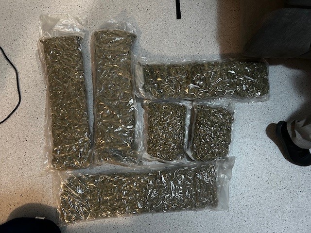 Sichergestelltes Marihuana © LPD Stmk