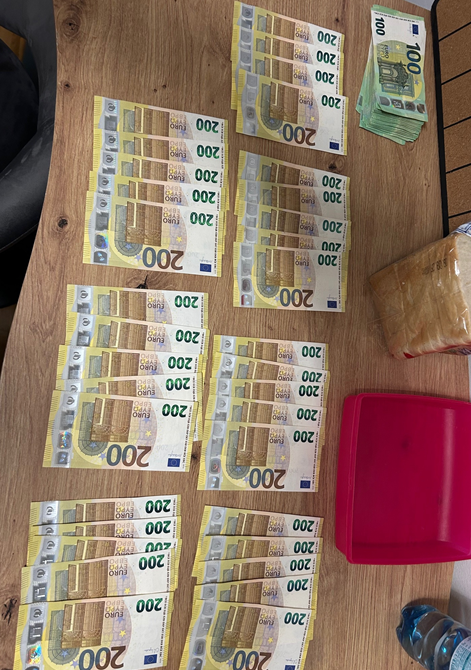 Sichergestelltes Bargeld © LPD Stmk