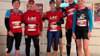 Foto zVg von links: Ulrike Striednig, Viktor Kristan, Andrea Herzog, Michael Künstl, Franz Pajantschitsch, Nadin Kazianka