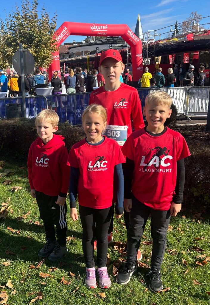 Foto zVg Kindervon links: Jakob Prossegger, Lara Sunitsch, Matteo Cuoni, Luca Sunitsch