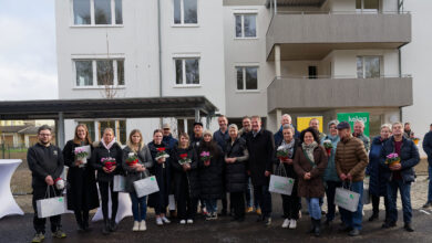 Wohnungen Griffen übergeben