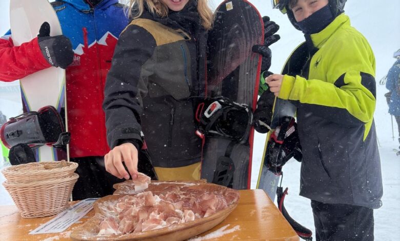 Speckverkostung Gailtalerspeck g.g.A. am Nassfeld