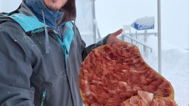 Speckverkostung Gailtalerspeck g.g.A. am Nassfeld