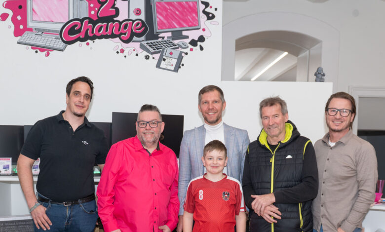 Matthias Hornbacher Securepoint, GF Daniel Braunmueller, Hans-Jörg-Berger, Florian Wurmitsch, Guenther Steinacher Presse-Villach, GF Alfred Santner