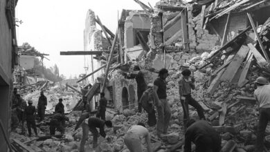 Erdbeben Friaul 1976, Foto (c) Gert Eggenberger, www.villacher.news