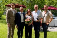 v.l.n.r. Martin Tarmann, Herbert Kristler, Sonia Brandstätter, Markus Brandstätter, Gerd Sarnitz