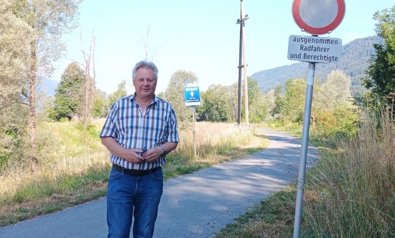 Gemeinde Hermagor - Radweg Postran Möderndorf