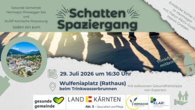 Schattenspaziergang in Hermagor