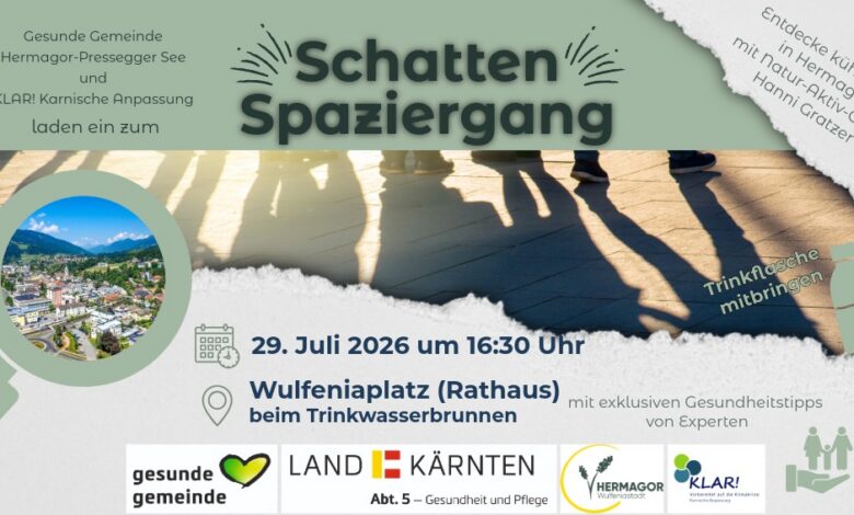 Schattenspaziergang in Hermagor