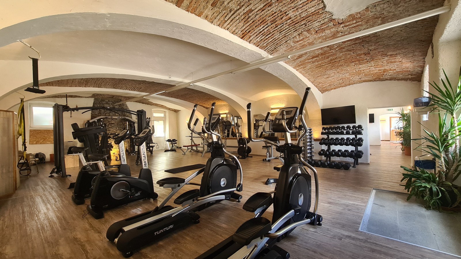 Das moderne Fitnesscenter © Gasthof Post