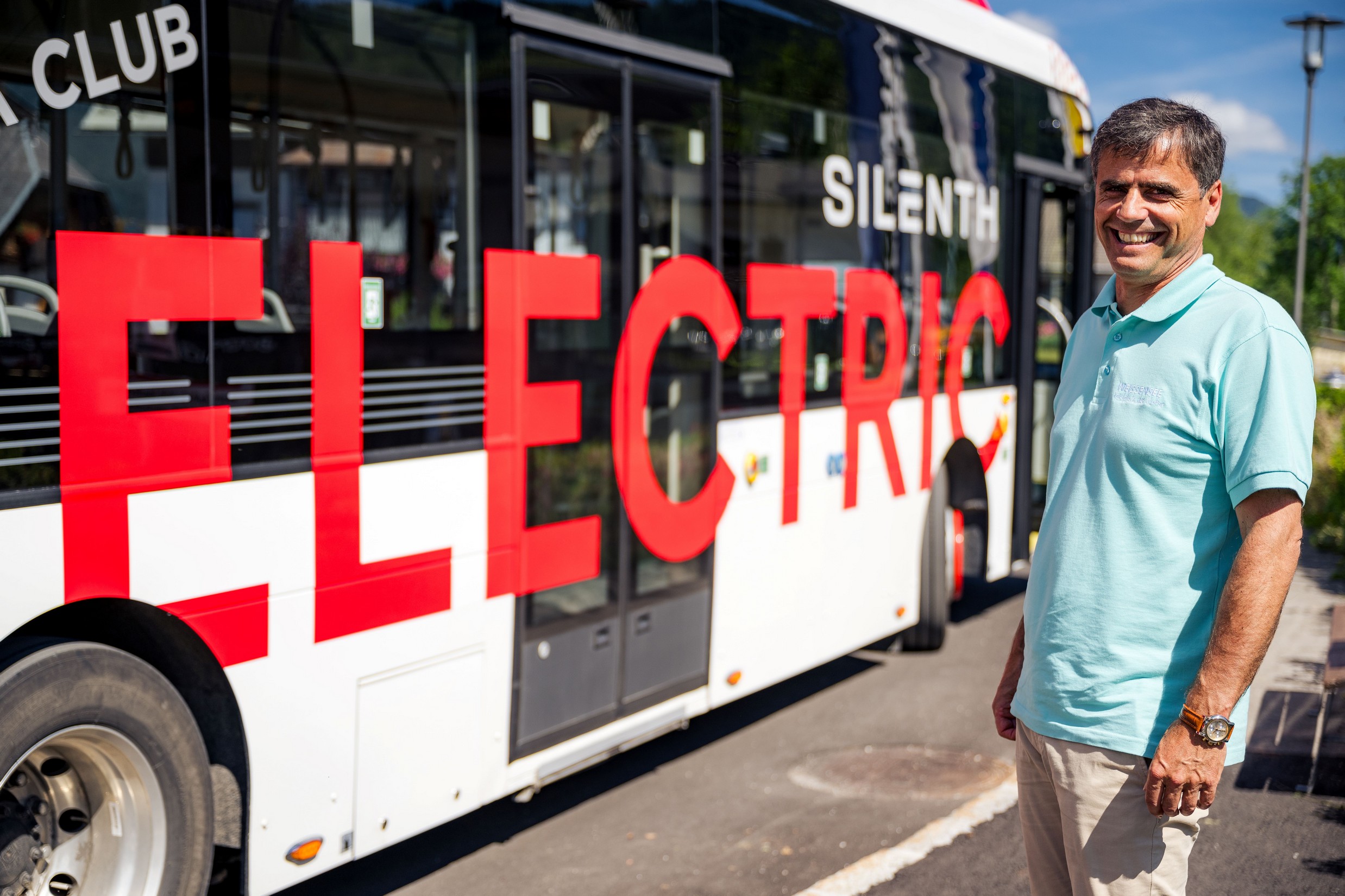 E-Bus am Weissensee © Stabentheiner