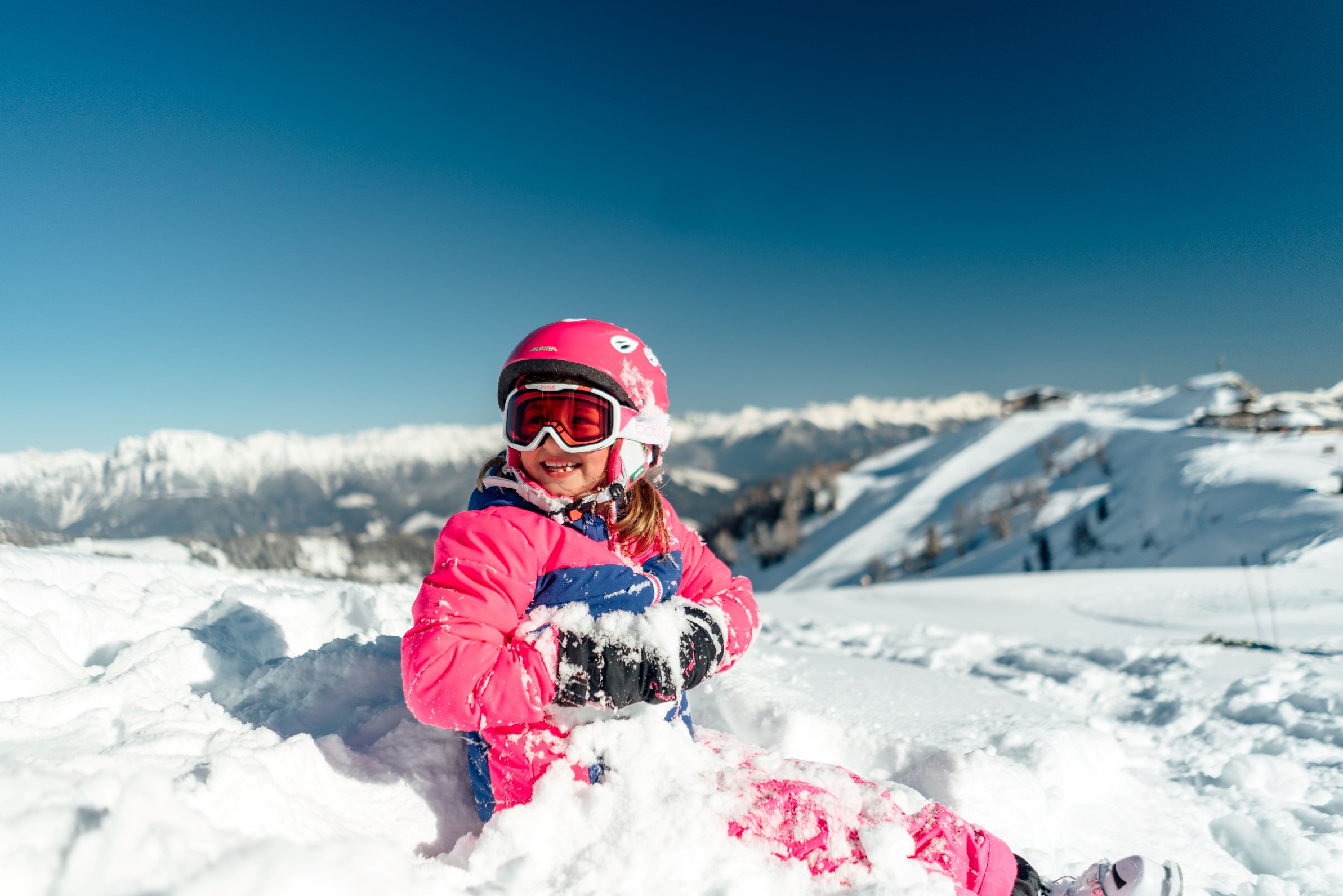 Kids Spaß im Schnee © nassfeld.at/Daniel Gollner